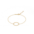 Load image into Gallery viewer, Sleek Circle Bracelet | 14K Solid Gold