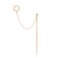 Load image into Gallery viewer, Gold Double Stud Earring | 14K Solid Gold