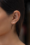 Load image into Gallery viewer, Geometric Apex Stud Earrings | 14K Solid Gold