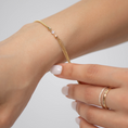 Load image into Gallery viewer, Minimalist Spark Bracelet | 14K Solid Gold